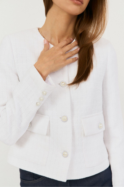 Жакет THE NAME 2503 белый - фото 3