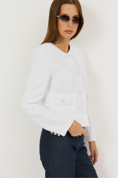 Жакет THE NAME 2503 белый - фото 6