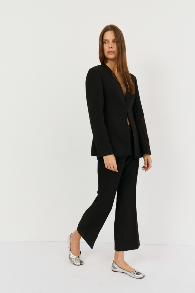 Брюки, жакет THE NAME 2507 черный - фото 7