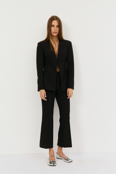 Брюки, жакет THE NAME 2507 черный - фото 1