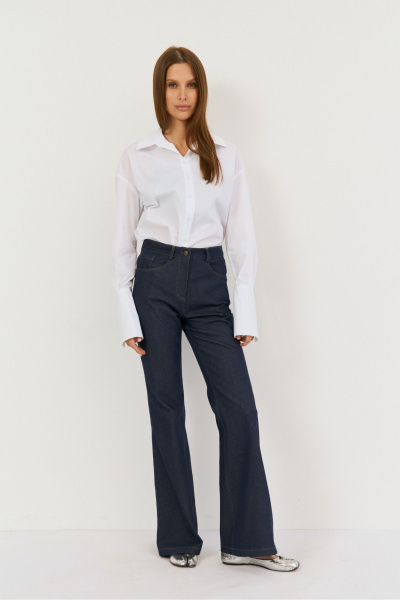 Блуза THE NAME 2509 белый - фото 9