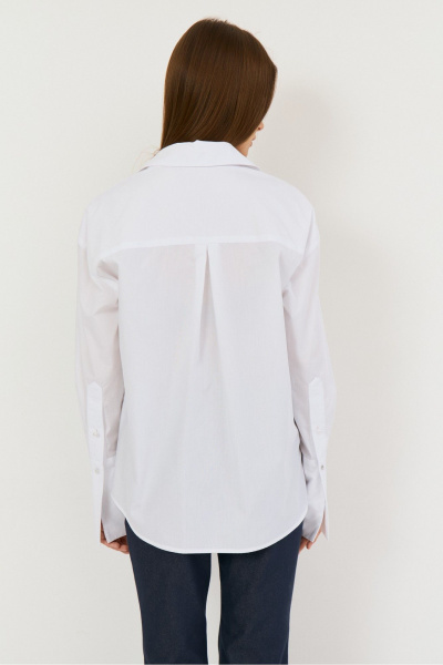 Блуза THE NAME 2509 белый - фото 8