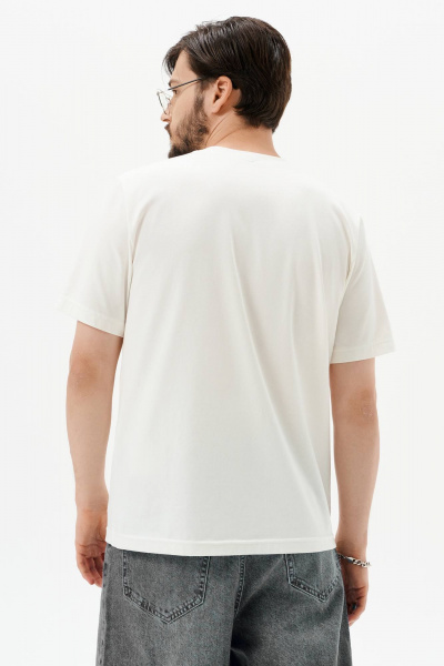 Футболка 10DENCY 92010 молочный/зеленый - фото 6