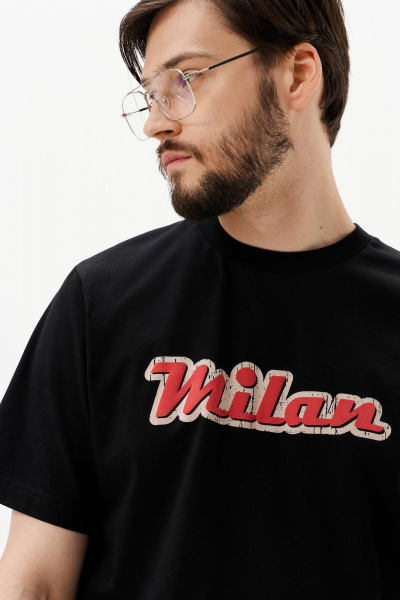 Футболка 10DENCY 92011 черный/красный - фото 3