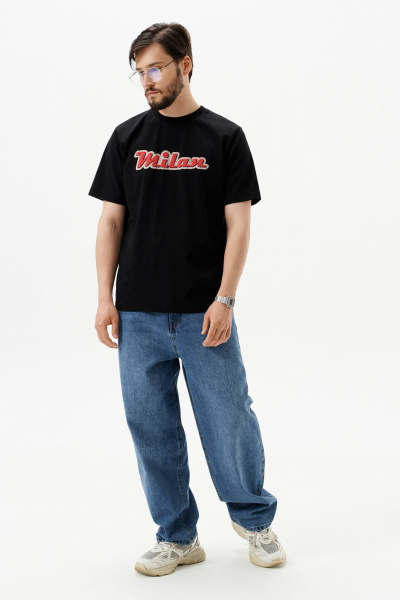 Футболка 10DENCY 92011 черный/красный - фото 2