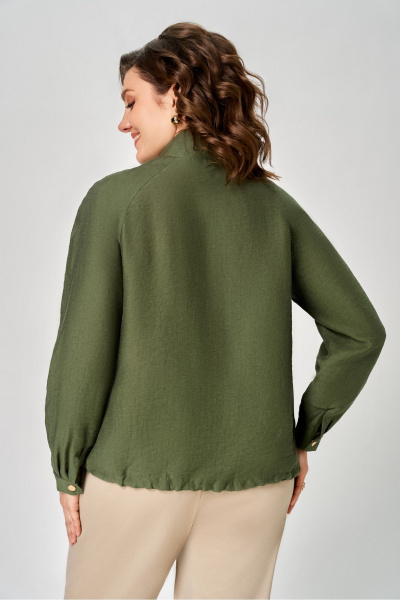 Жакет DaLi 5813 хаки - фото 2