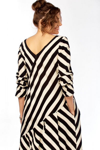 Платье Celentano lite 5086 полоска - фото 6