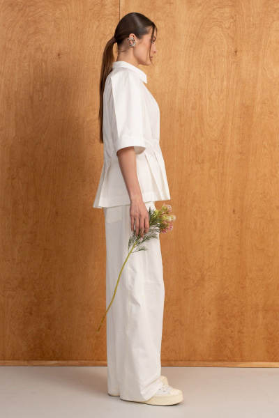 Рубашка Luna М-283 молоко - фото 3