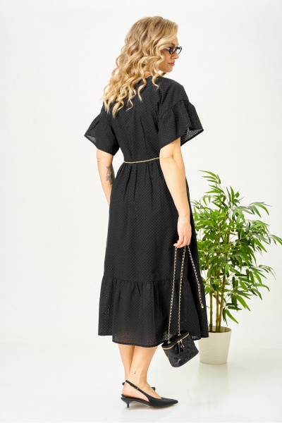Платье AVA fashion М-189 черный - фото 9
