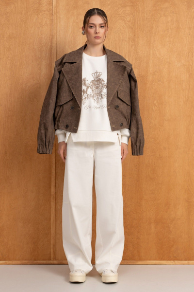 Свитшот Luna М-289 молоко - фото 8