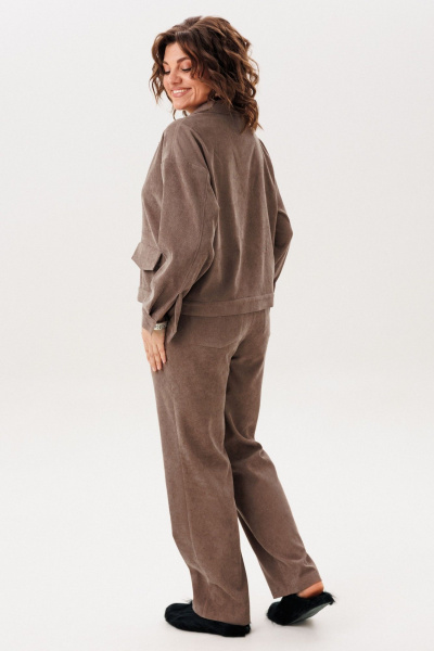 Брюки Anelli 1815 жареный-миндаль - фото 2