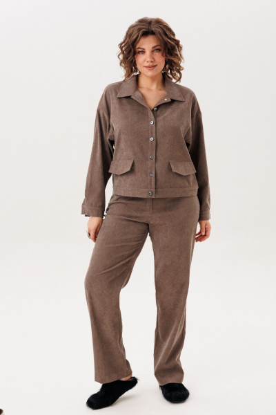 Жакет Anelli 1528.2 жаренный-миндаль - фото 8