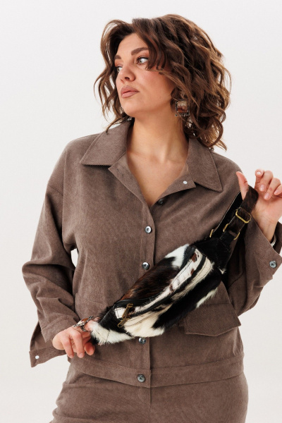 Жакет Anelli 1528.2 жаренный-миндаль - фото 6