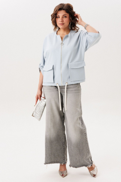 Жакет Anelli 1788 небесное-сияние - фото 5