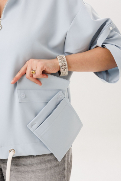 Жакет Anelli 1788 небесное-сияние - фото 4