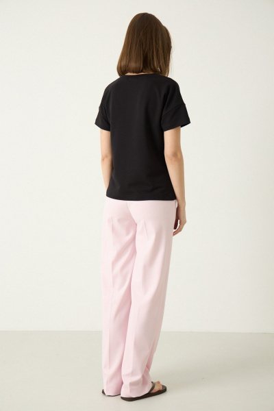 Брюки Luitui R2075 светло-розовый - фото 4