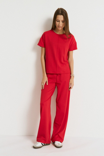 Джемпер Luitui R5080 красный - фото 2