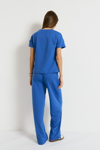 Джемпер Luitui R5080 ярко-синий - фото 3