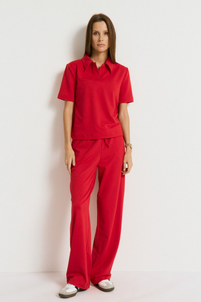 Джемпер Luitui R5083 красный - фото 3