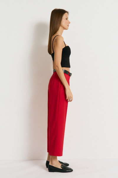Брюки Luitui R2086 красный - фото 4