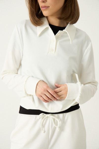 Брюки Luitui R2087 молочный - фото 10