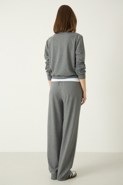 Брюки Luitui R2087 серый - фото 2