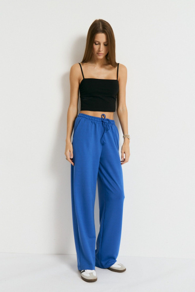 Брюки Luitui R2087 ярко-синий - фото 3