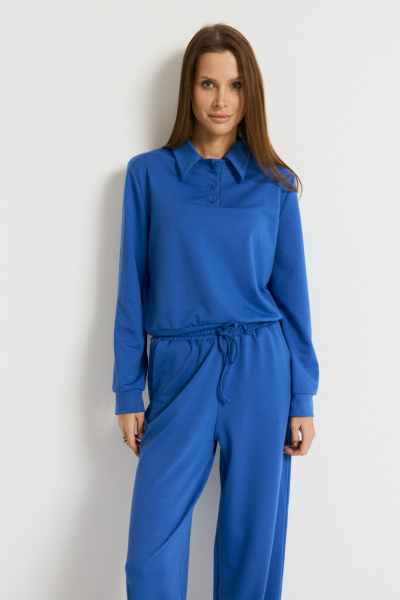 Джемпер Luitui R5073 ярко-синий - фото 1