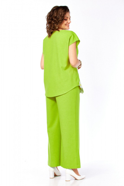 Блуза, брюки Grace for you 285 салатовый - фото 3