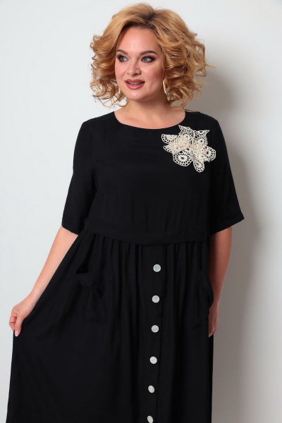Платье Michel chic 2062 черный - фото 5