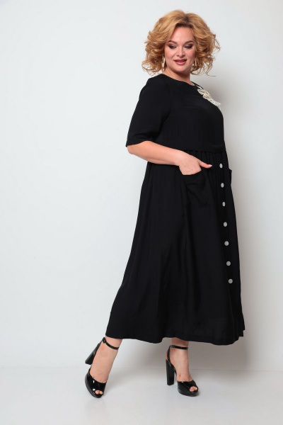 Платье Michel chic 2062 черный - фото 3
