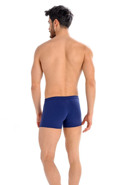 Мужские боксеры из трикотажа с гульфиком Teyli 801 джинс - фото 2