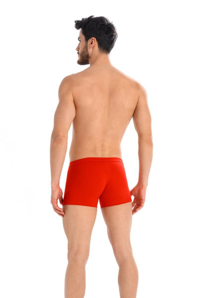 Мужские боксеры из эластичного трикотажа Teyli 801 красный - фото 2