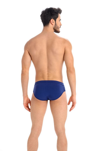 Мужские хлопковые слипы из эластичного трикотажа Teyli 802 джинс - фото 2