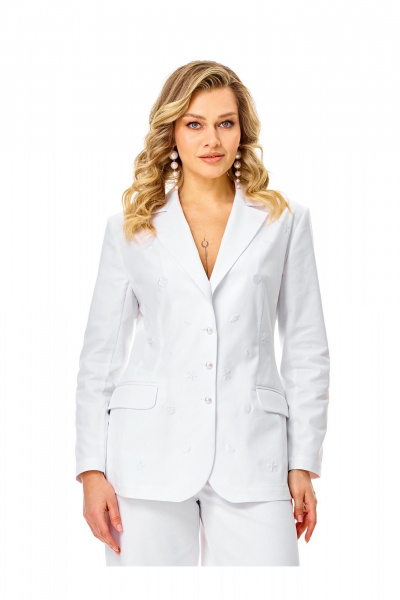 Жакет Condra 15115 белый - фото 3