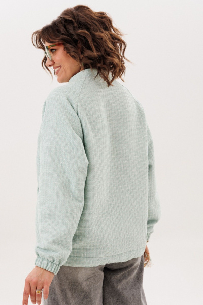 Блуза Anelli 1778.1 светло-зеленый - фото 9