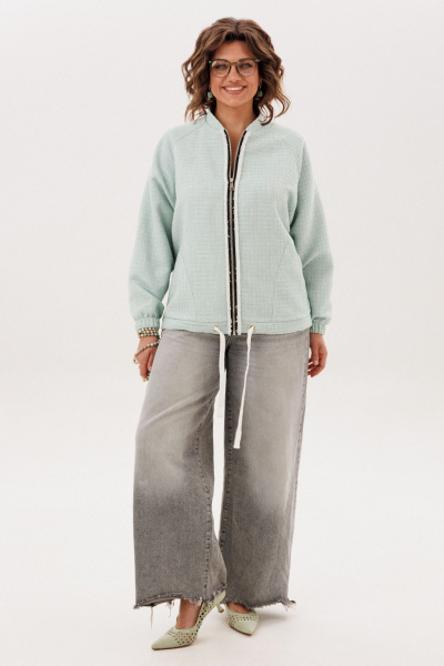 Блуза Anelli 1778.1 светло-зеленый - фото 1