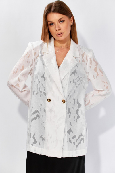 Жакет Laikony L-493-1 молочный - фото 13