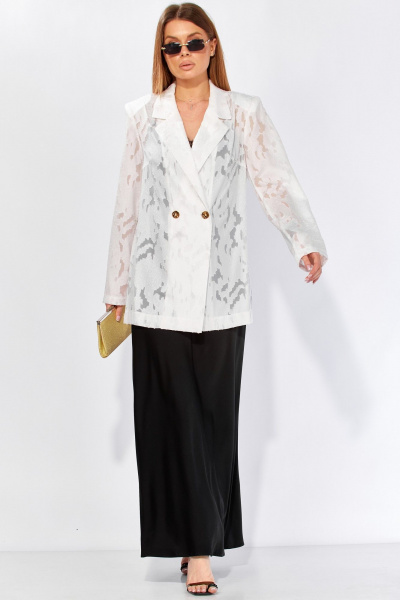 Жакет Laikony L-493-1 молочный - фото 8