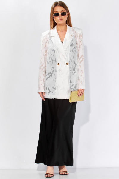 Жакет Laikony L-493-1 молочный - фото 7