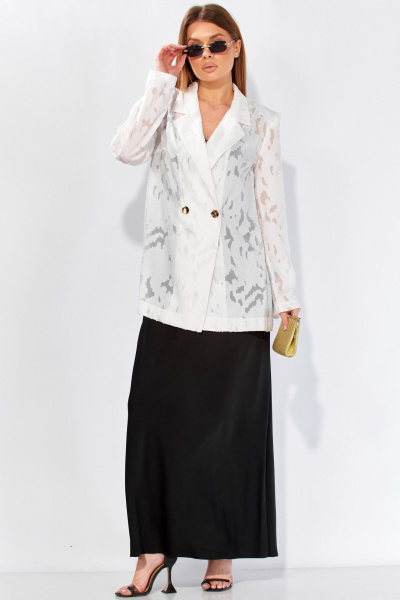 Жакет Laikony L-493-1 молочный - фото 6