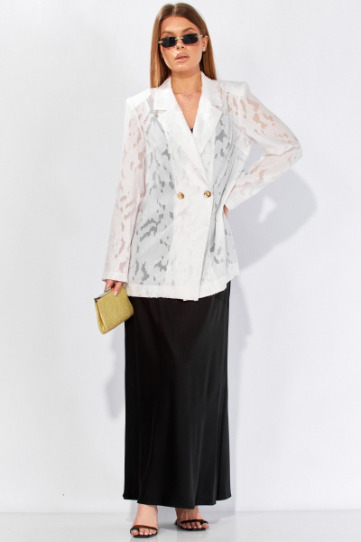 Жакет Laikony L-493-1 молочный - фото 2