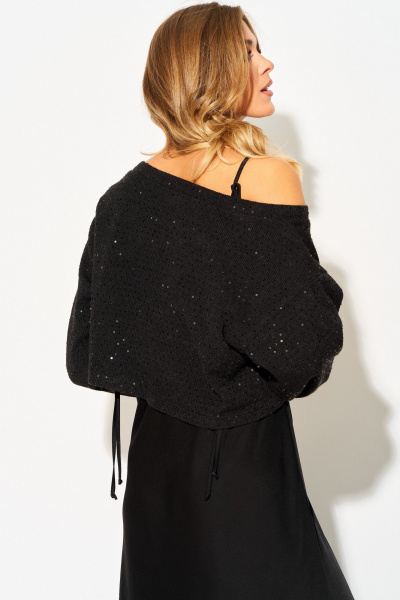 Джемпер Laikony L-504-1 черный - фото 10