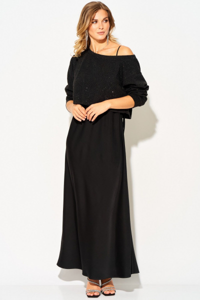 Джемпер Laikony L-504-1 черный - фото 9