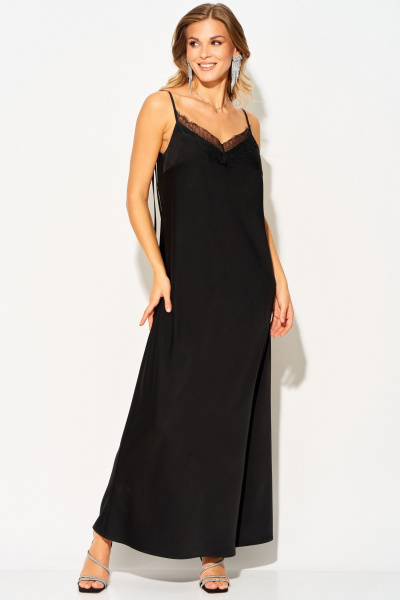 Платье Laikony L-504-2 черный - фото 1