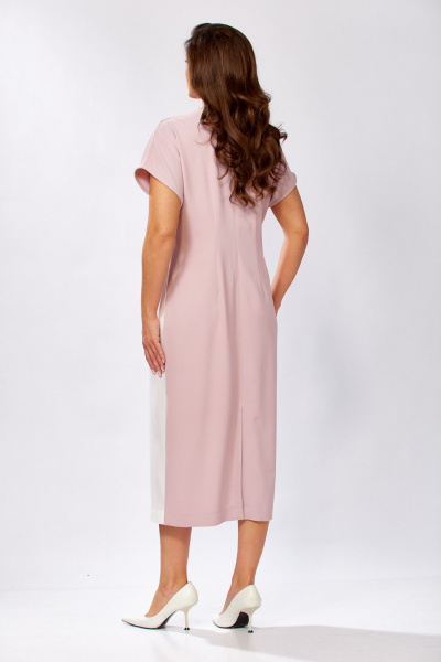 Платье KaVaRi 1134.2 пудровый - фото 7