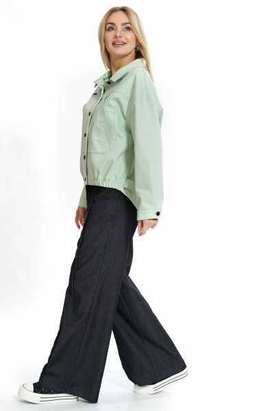 Брюки, жакет Alani Collection 2290 салатовый - фото 4
