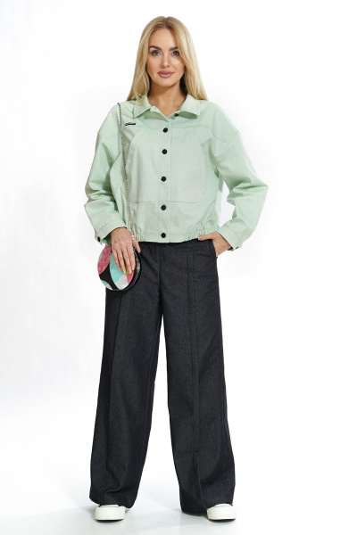 Брюки, жакет Alani Collection 2290 салатовый - фото 1