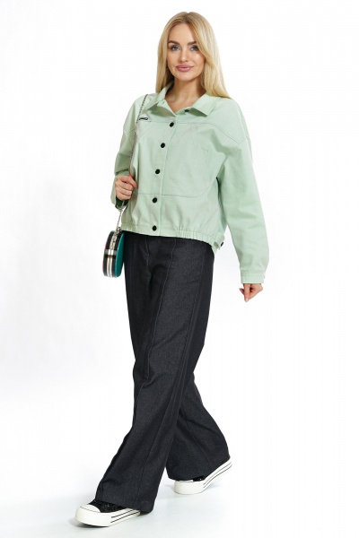 Брюки, жакет Alani Collection 2290 салатовый - фото 3