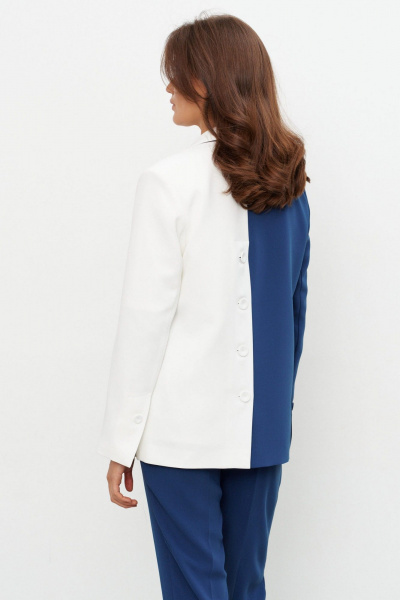 Брюки, жакет KaVaRi 8052 синий - фото 6